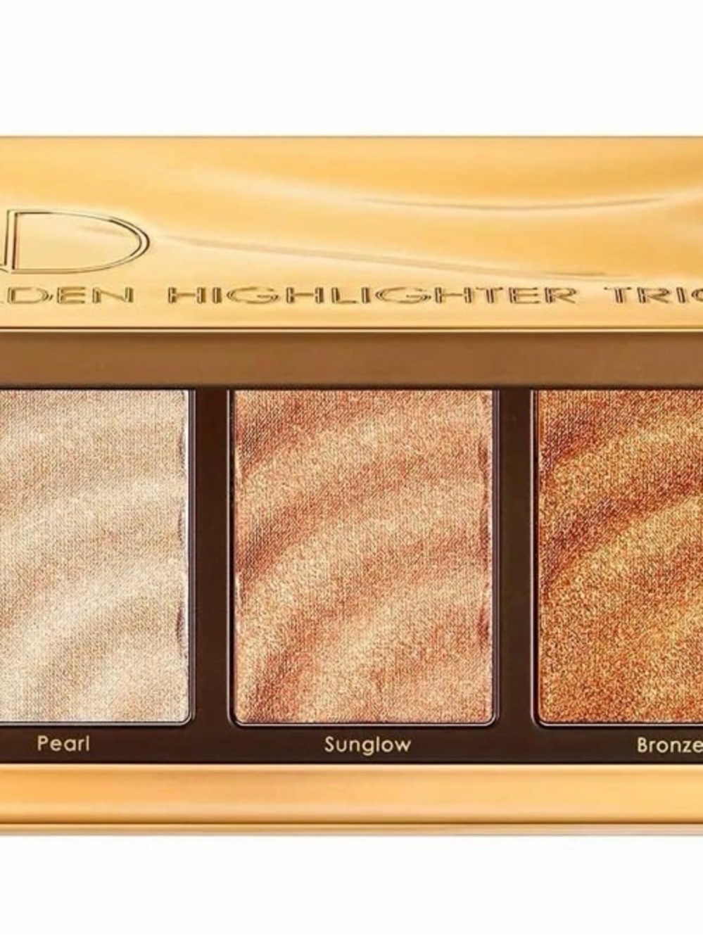 Natasha Denona Golden Highlighter Trio — Multi-Use Hybrid Glow Palette